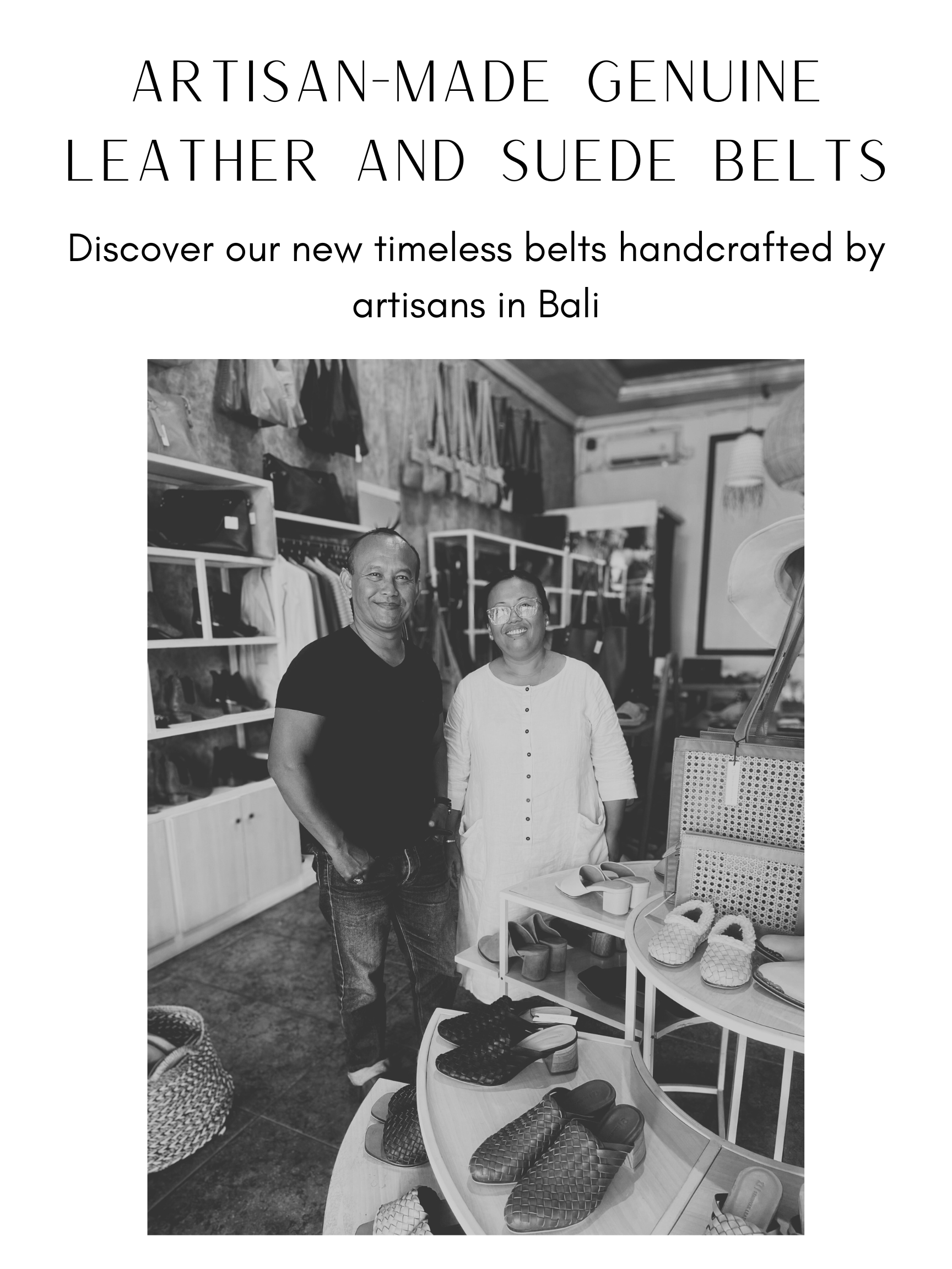 Paneros Launches Artisan-Made Genuine Leather & Suede Belts