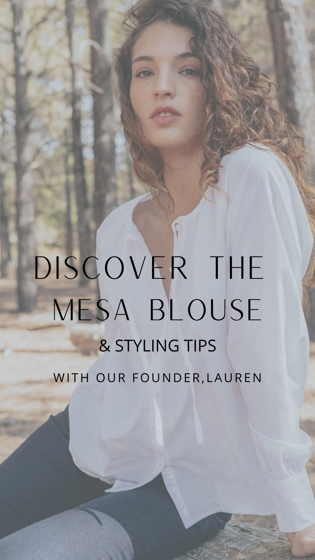 How to Style the Sustainable Mesa Blouse for Every Season