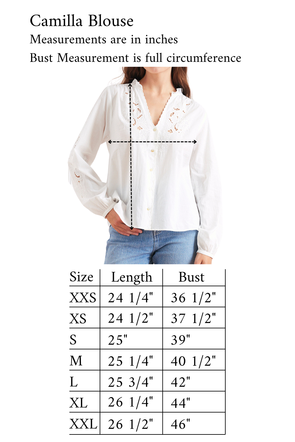 Camilla Blouse in Black