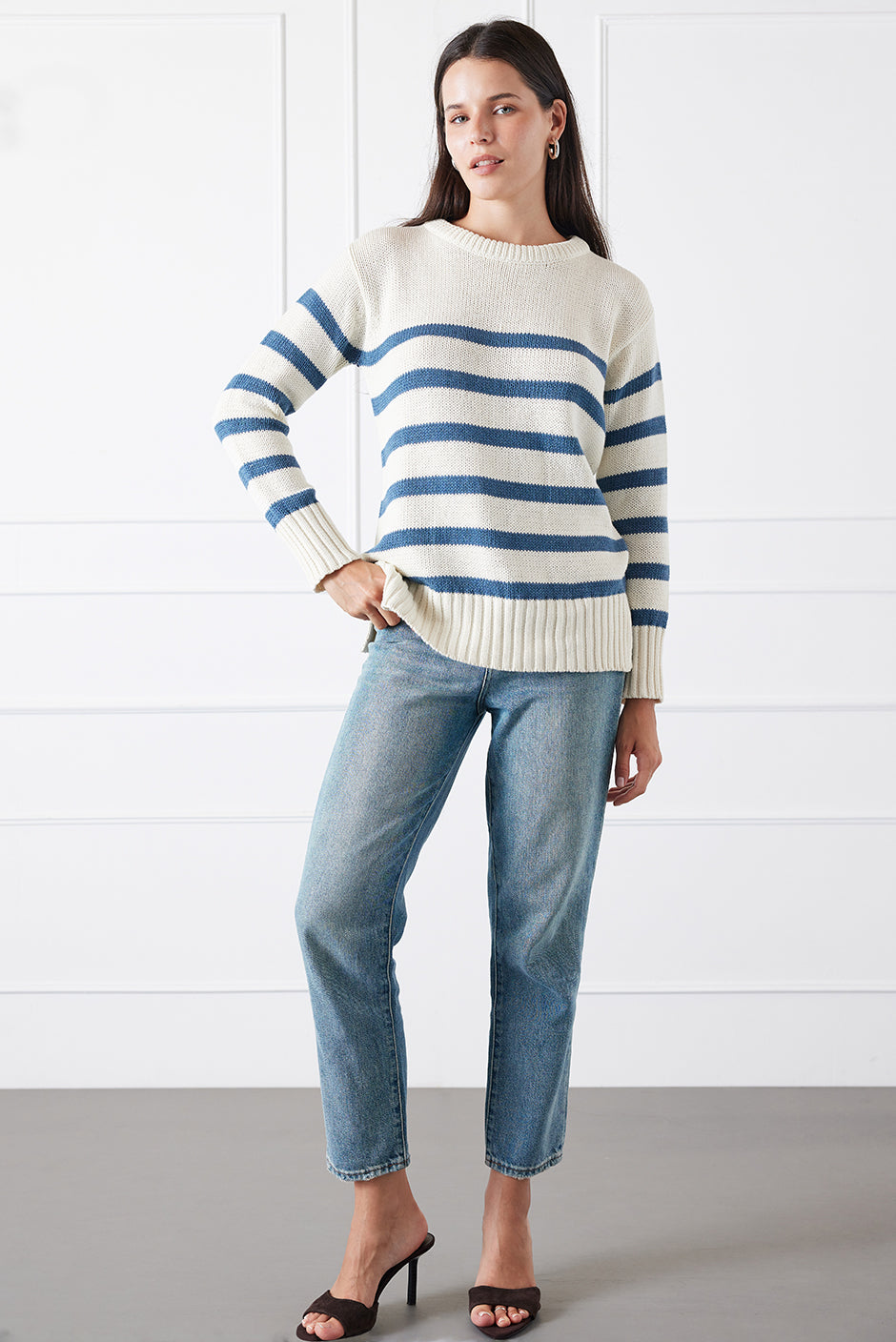Jodi Stripe Sweater