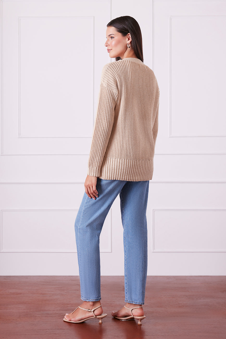Emily Cardigan in Sand