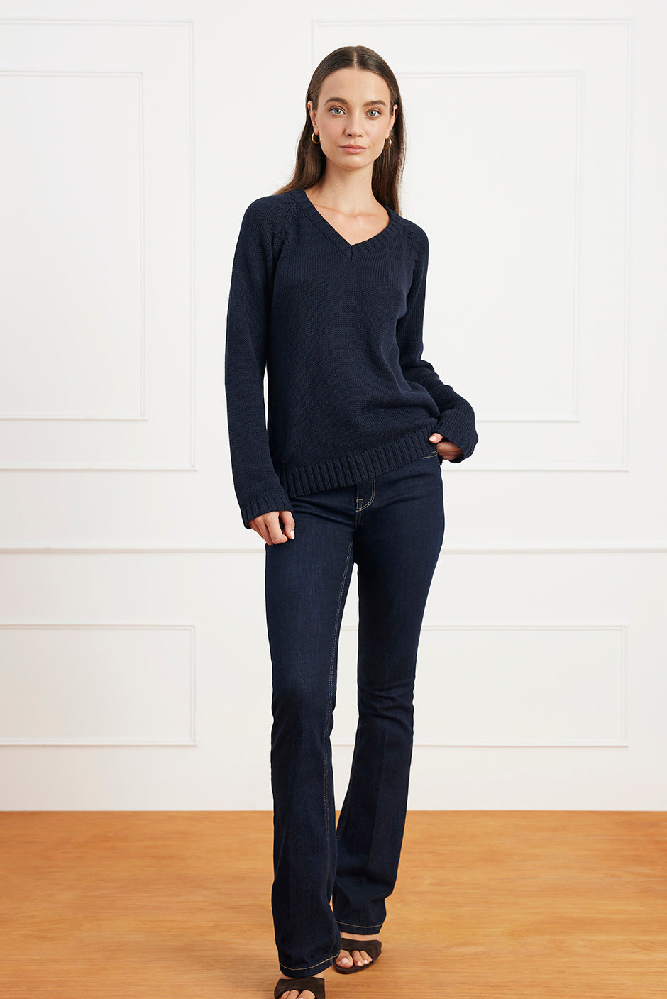 Selene Sweater in Midnight Navy