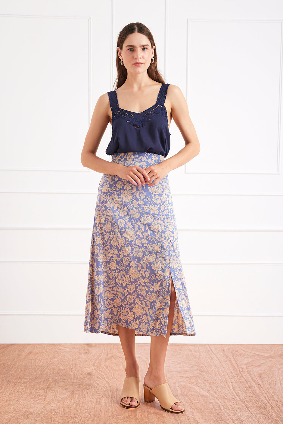 Avery Skirt in Daydreamer Floral