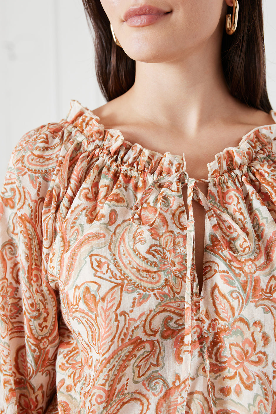 Esme Top in Canyon Paisley