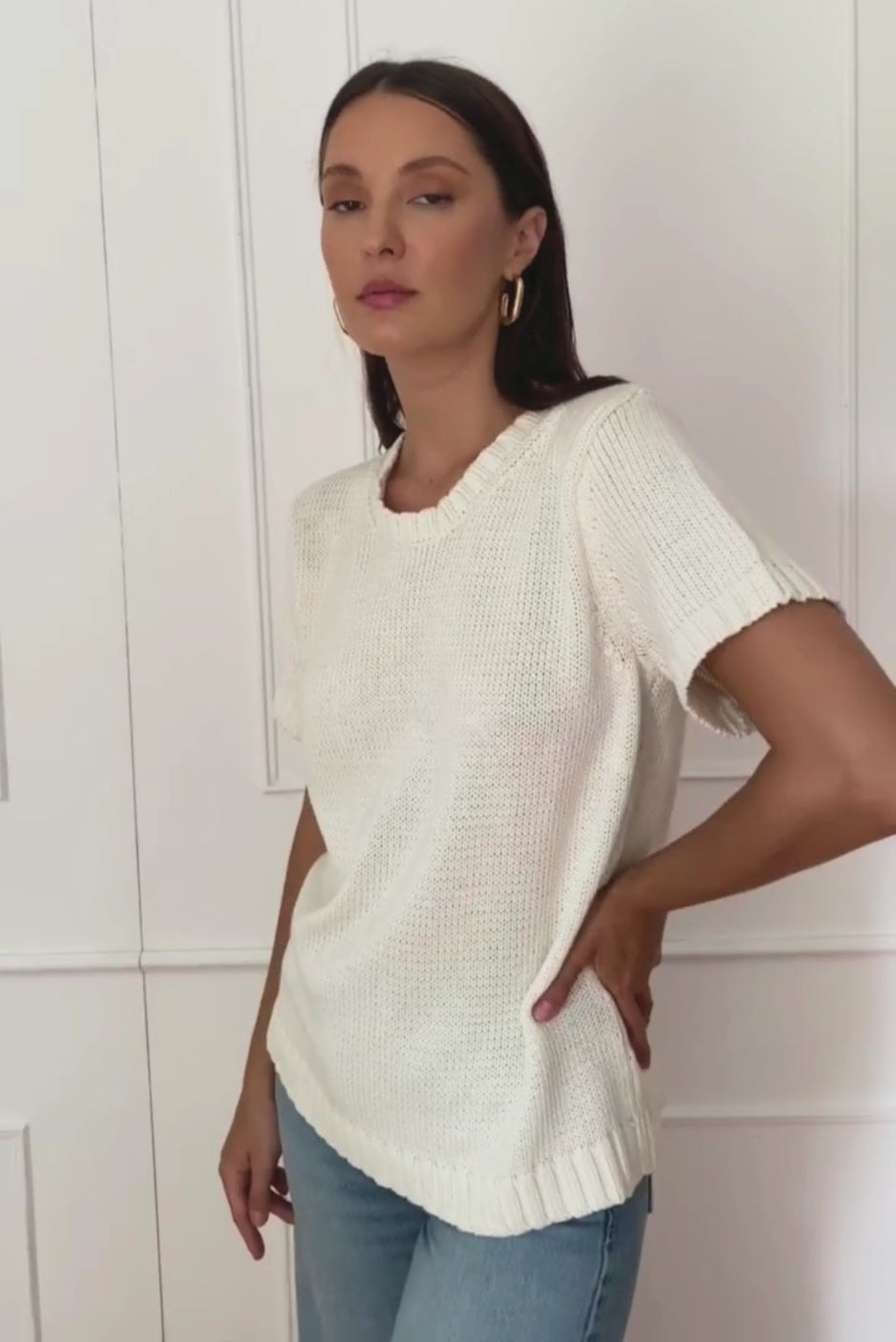 Simone Sweater Tee