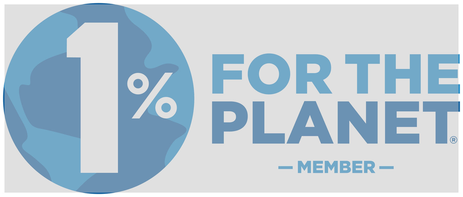 We've joined the 1% for the Planet donation pledge