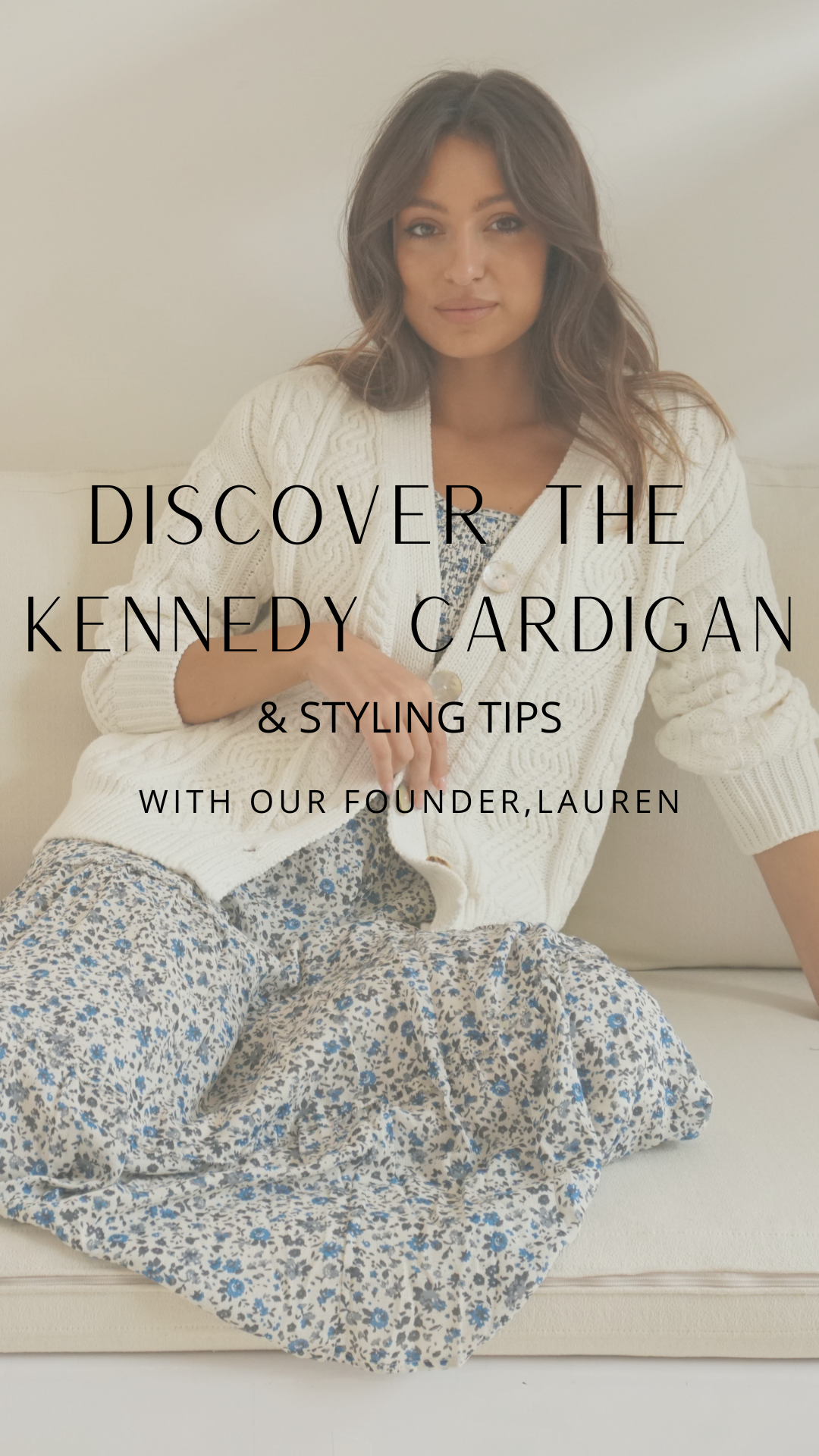 How to Style a Cable knit Cardigan for Every Season