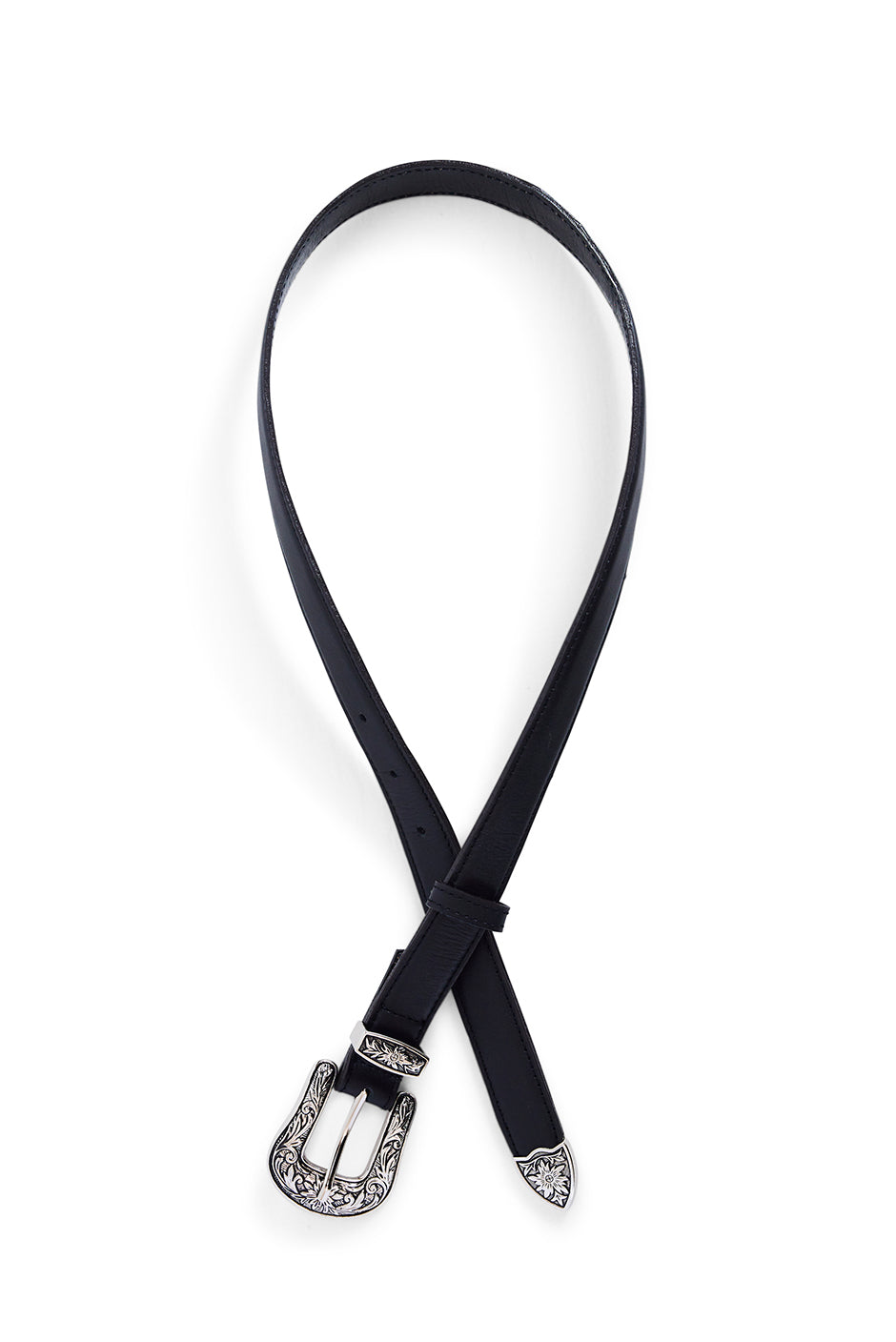 【SATIIIZ】Kansop Suede Western Belt Canthop Suede Western Belt - satiiiz