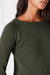 Sloane Crewneck in Forest Green