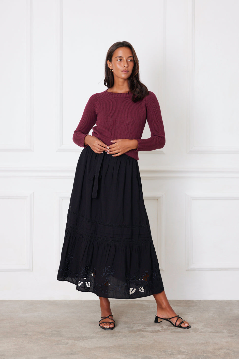 Stevie Skirt in Black