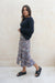 Avery Skirt in Navy Floral