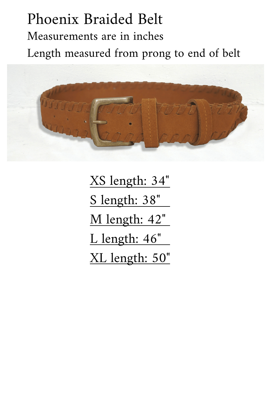 Phoenix Braided Belt in Brushed Suede