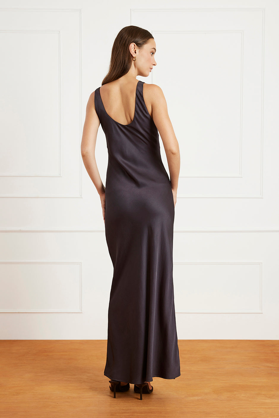 Lola Slip Dress in Navy