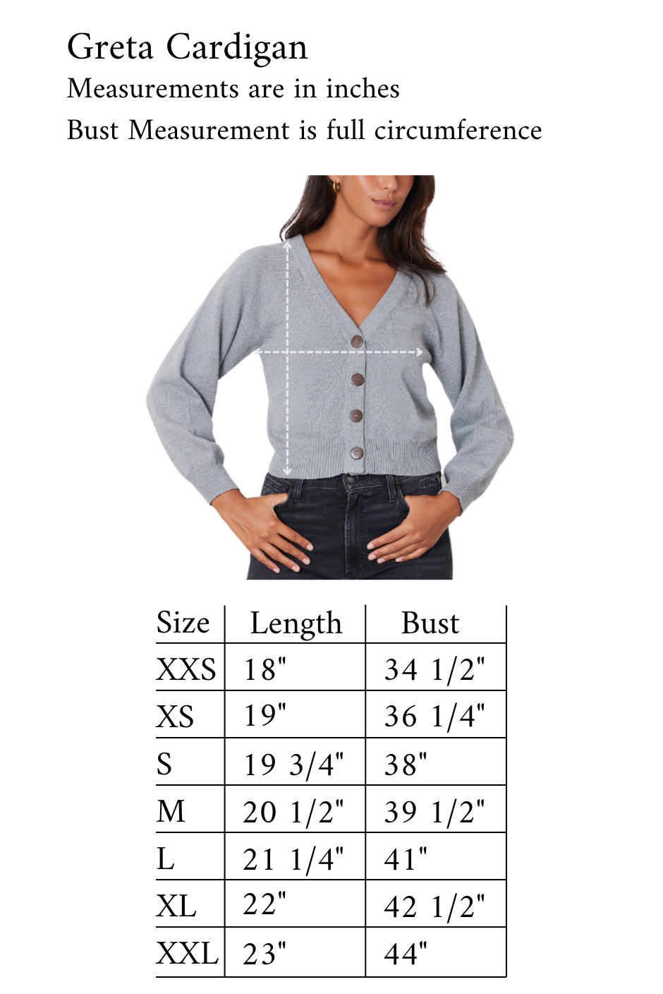 Greta Cardigan in Black