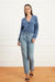 Diana Cardigan in Denim Blue