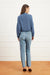 Diana Cardigan in Denim Blue