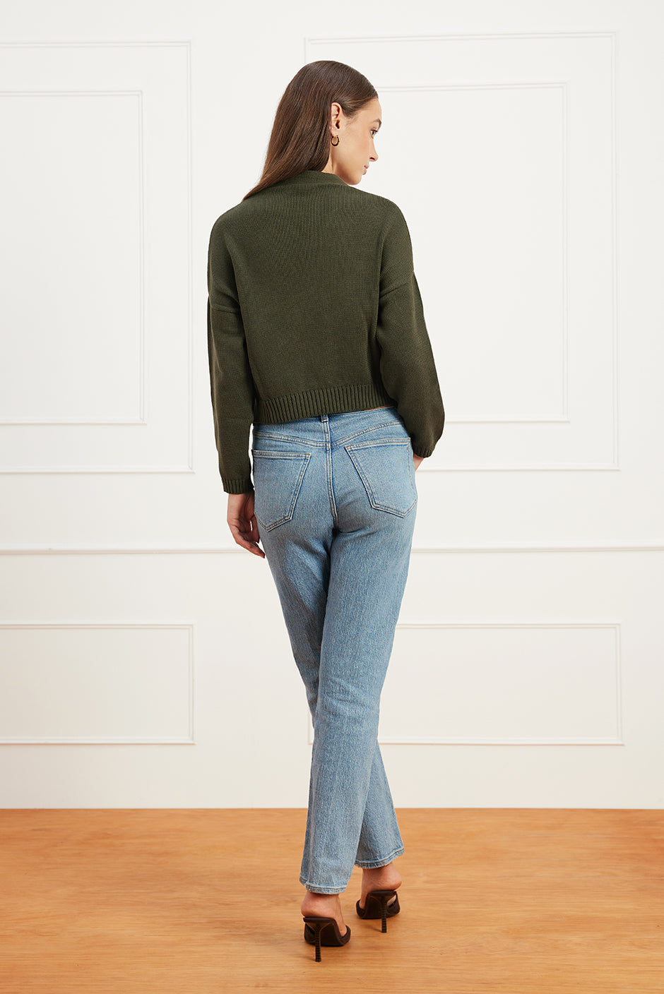 Diana Cardigan in Forest Green