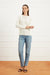 Sloane Crewneck in Oat Milk