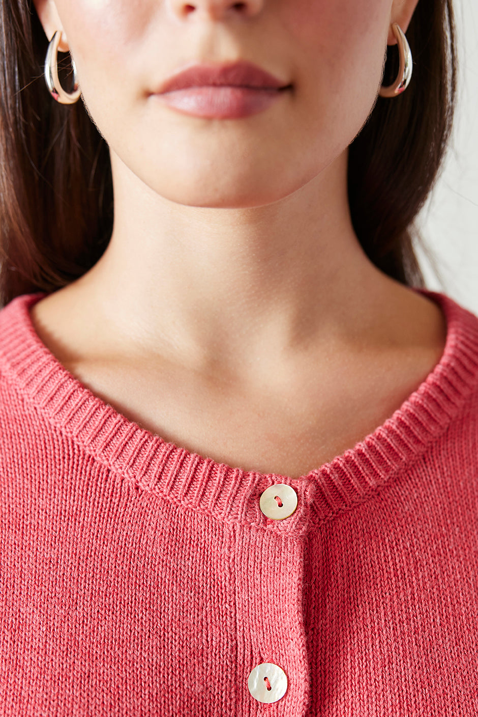 Ruthie Cardigan in Vintage Red