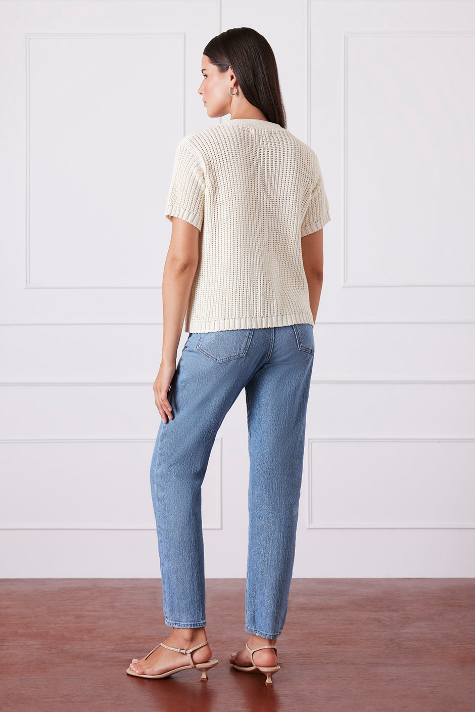 Margot Cardigan in Oat Milk