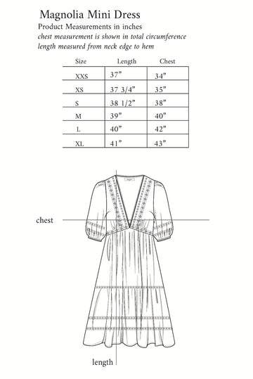 mini dress measurements Women's Sommer Mini, Dress & Maxi  Made for Mermaids