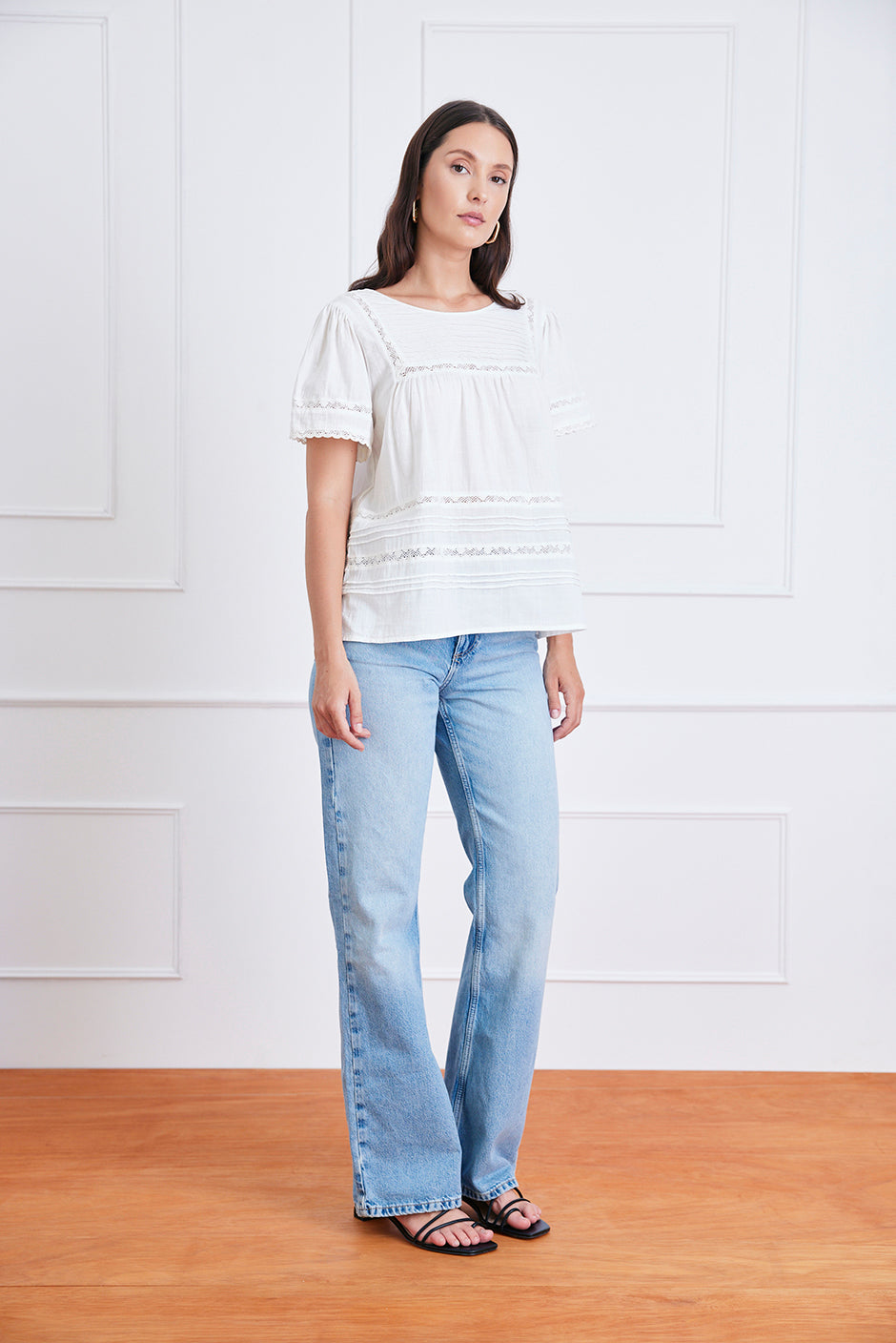 Dawn Tee in Off White