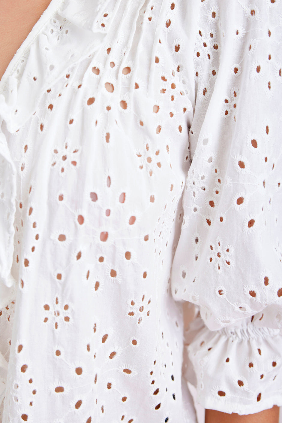 Chloe Shirt in Eyelet