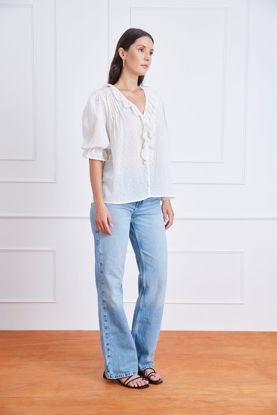 Chloe Shirt in Gold Dust