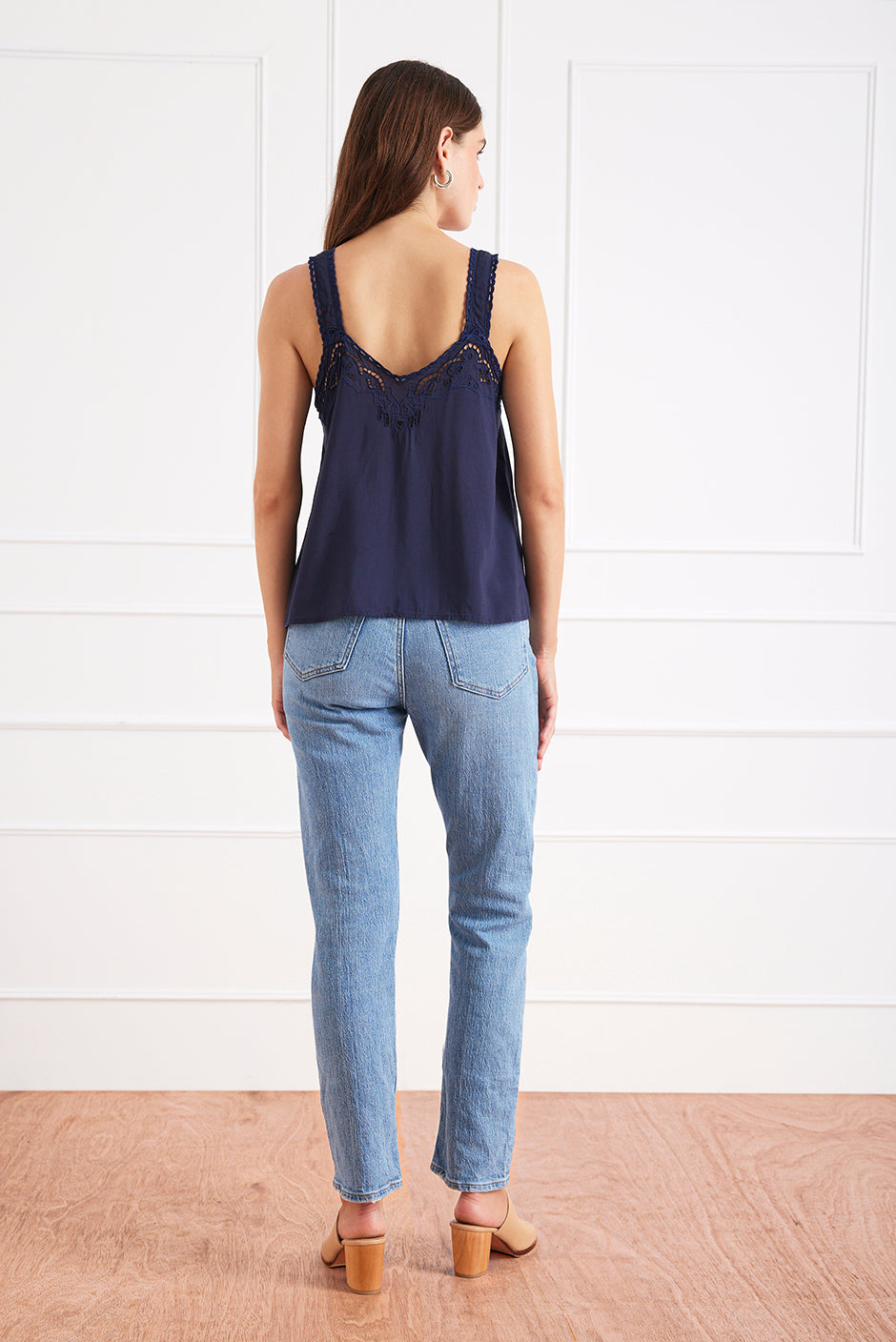 Iris Camisole in Midnight Navy