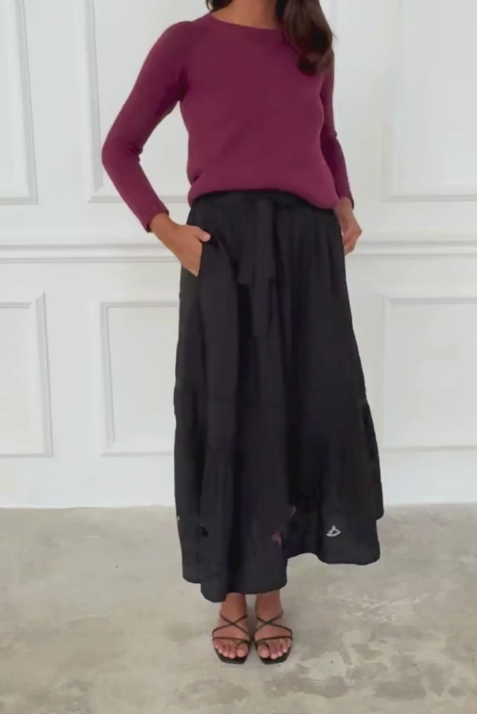 Stevie Skirt in Black