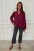 Camilla Blouse in Cranberry