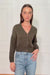 Diana Cardigan in Forest Green