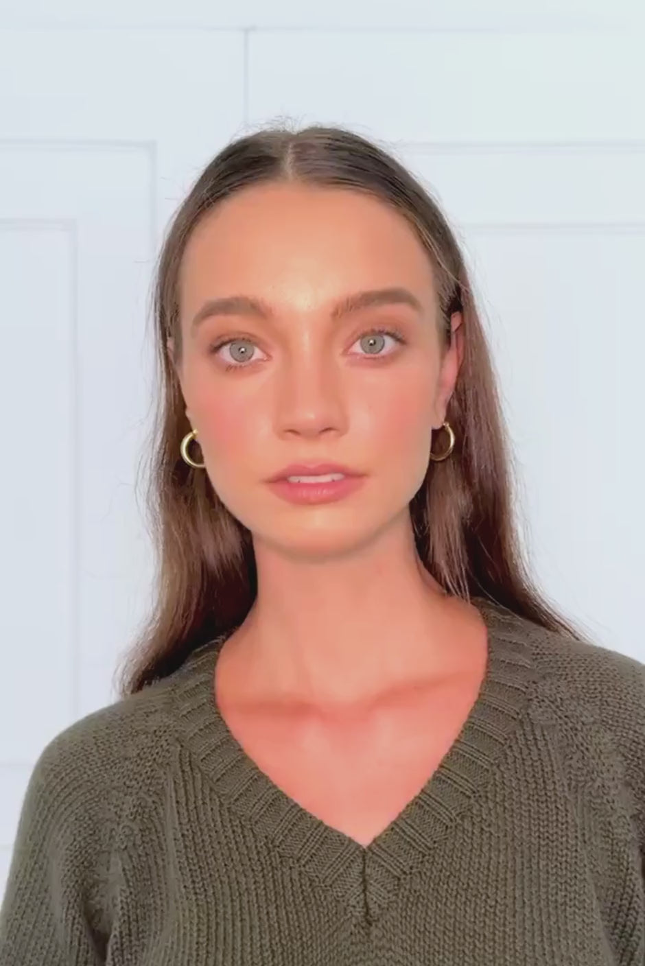 Selene Sweater in Forest Green