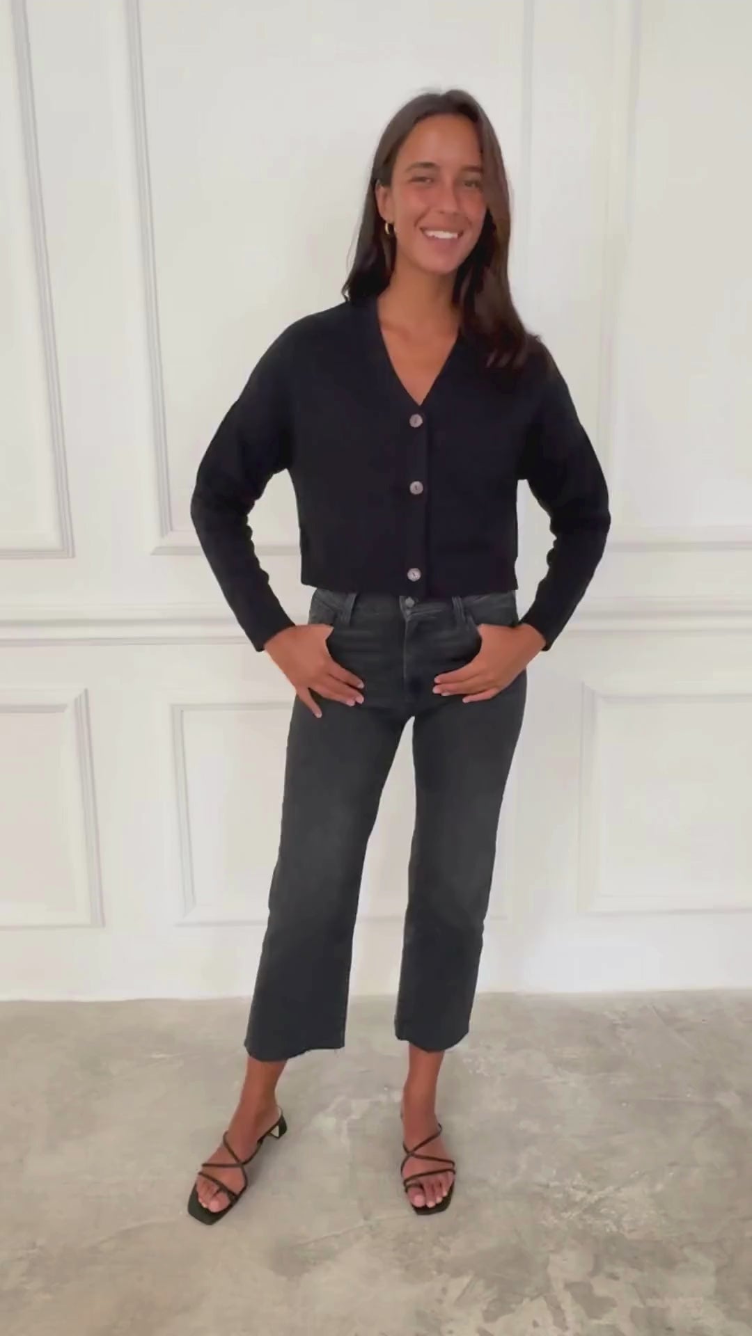 Diana Cardigan in Black