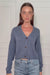 Diana Cardigan in Denim Blue