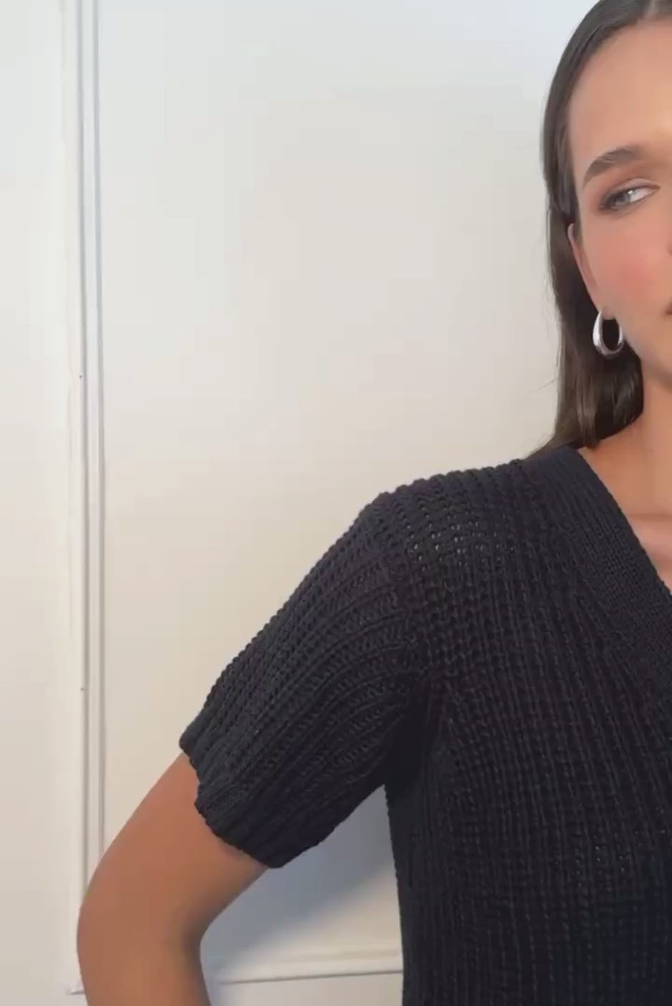 Margot Cardigan in Midnight Navy