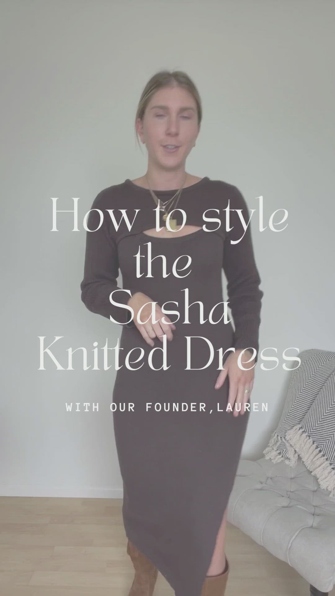 Sasha Knitted Dress