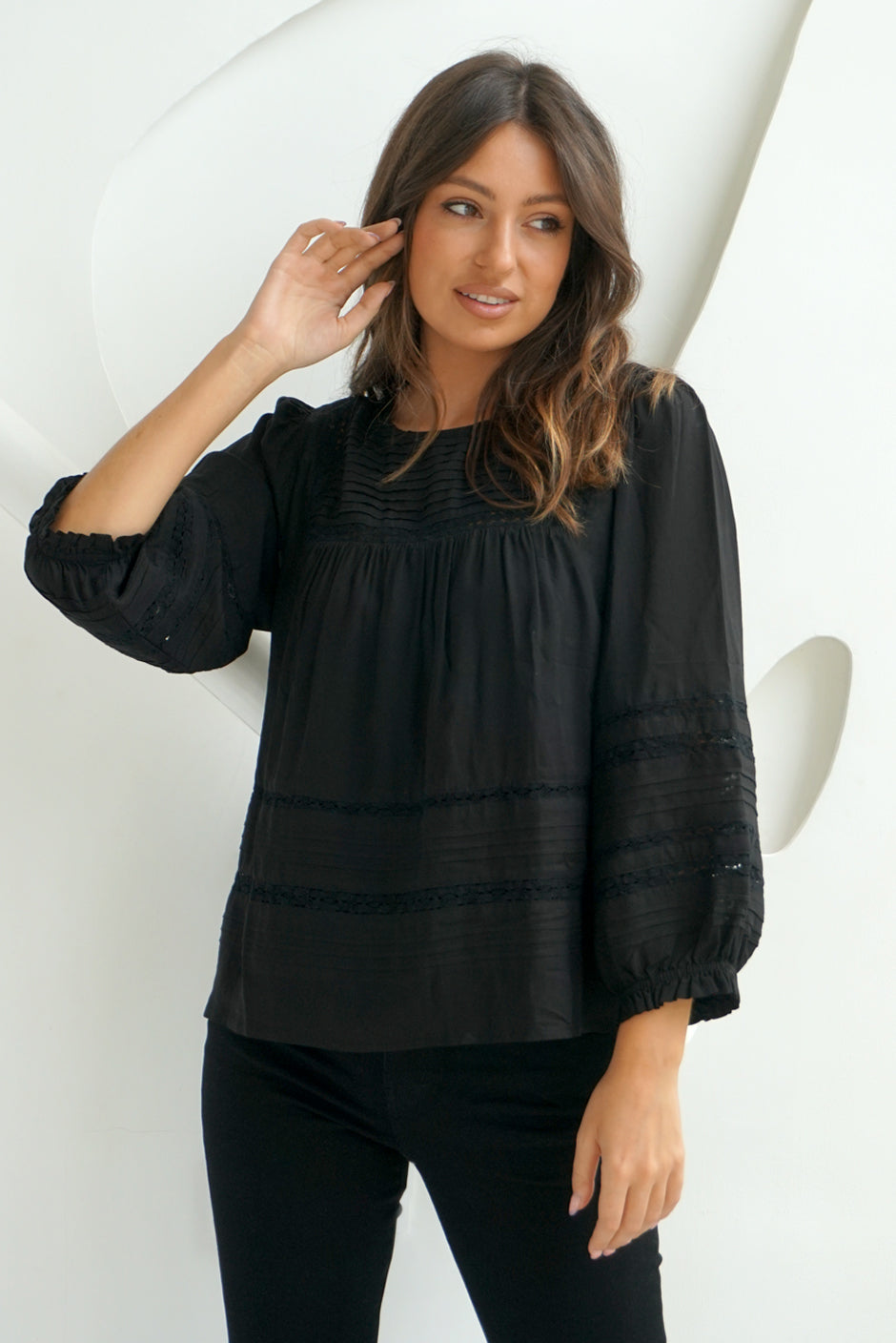 Sustainable & Ethical Women's Tops in Luxurious Fabrics - Paneros Clothing