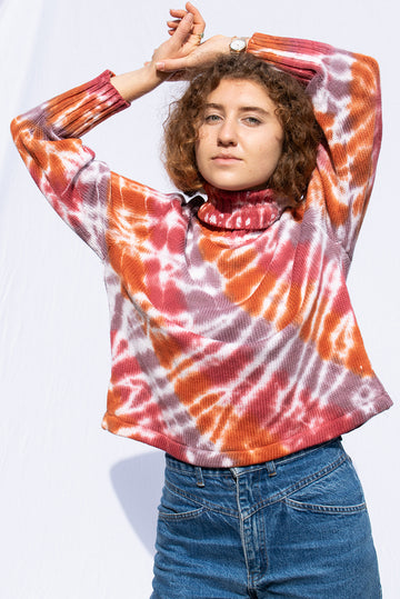 Revival Tie Dye Silk Scarf